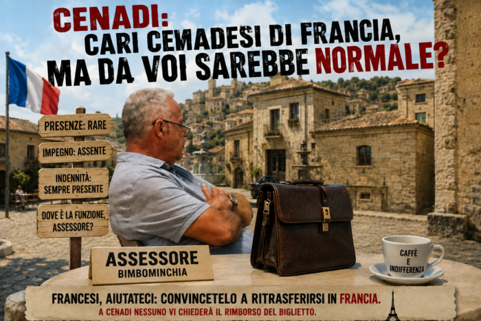 Cenadi: cari cenadesi di Francia, ma da voi sarebbe normale?