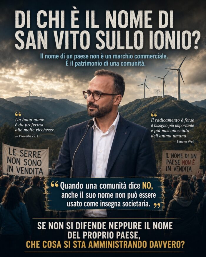 Di chi è il nome di San Vito sullo Ionio?
