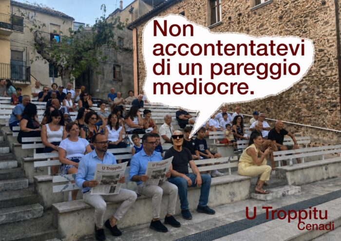 Lettera aperta alla squadra ASD Cenadi.